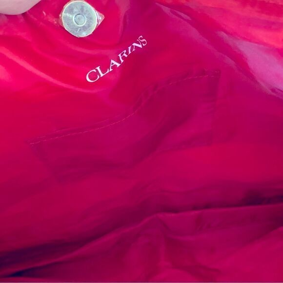 Clarins Makeup Straw Tote NWOT Gorgeous - Picture 2 of 4